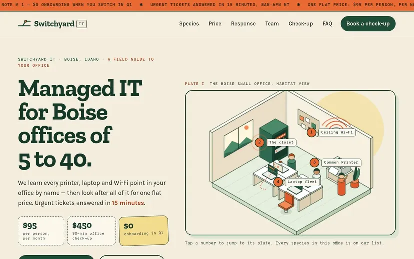 Switchyard IT — website home page